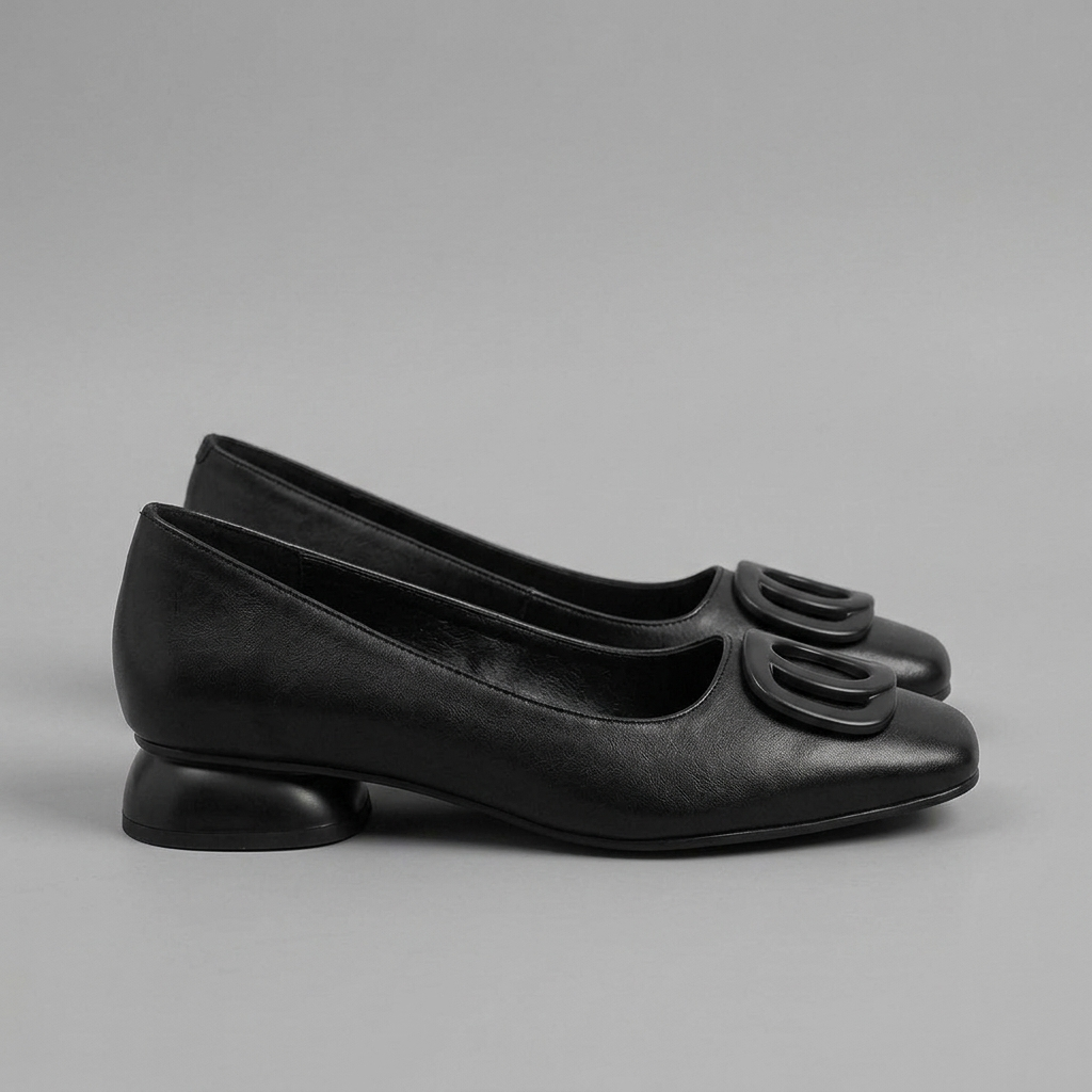 Opium Leather Flats