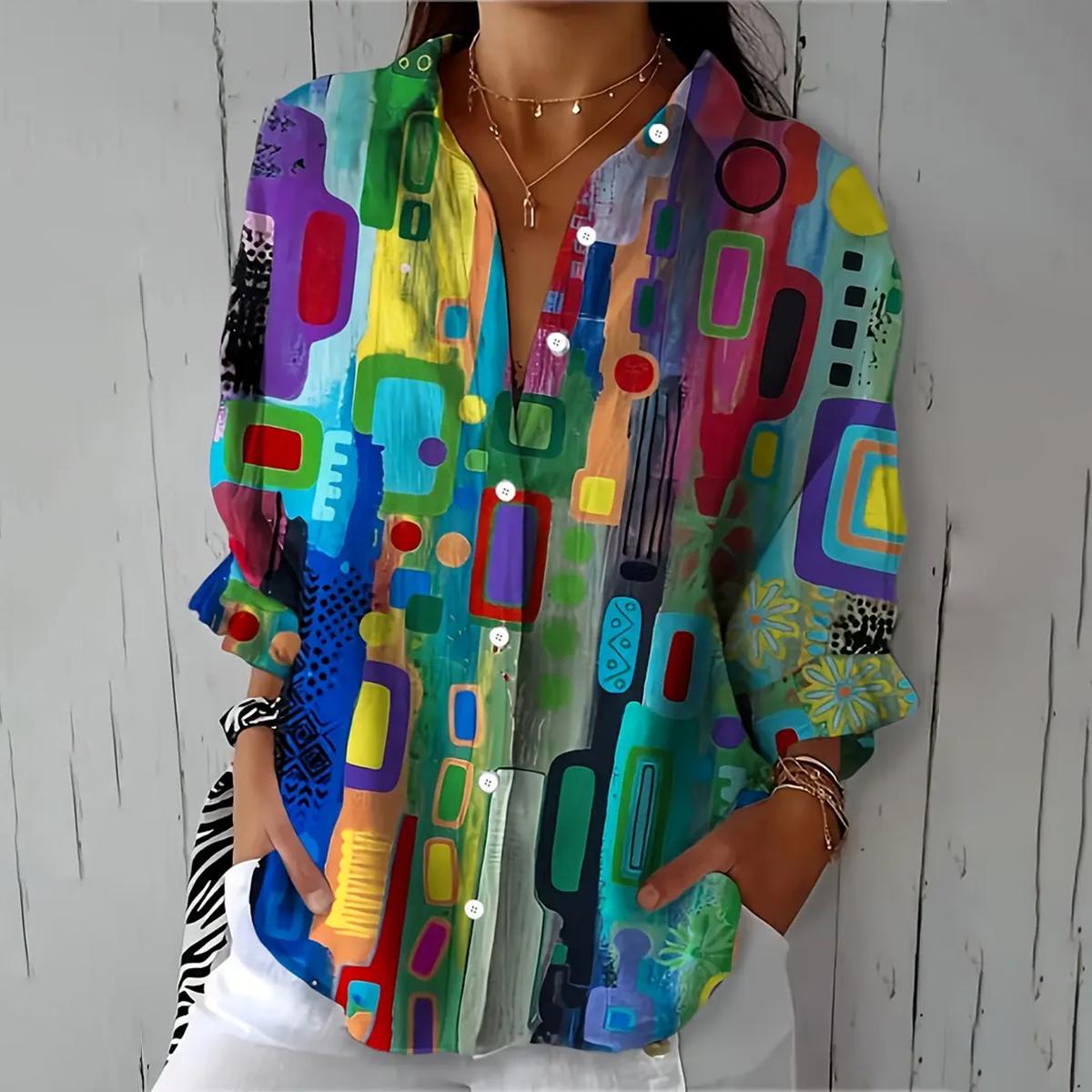 Mila | Sophisticated Button-Up Shirt