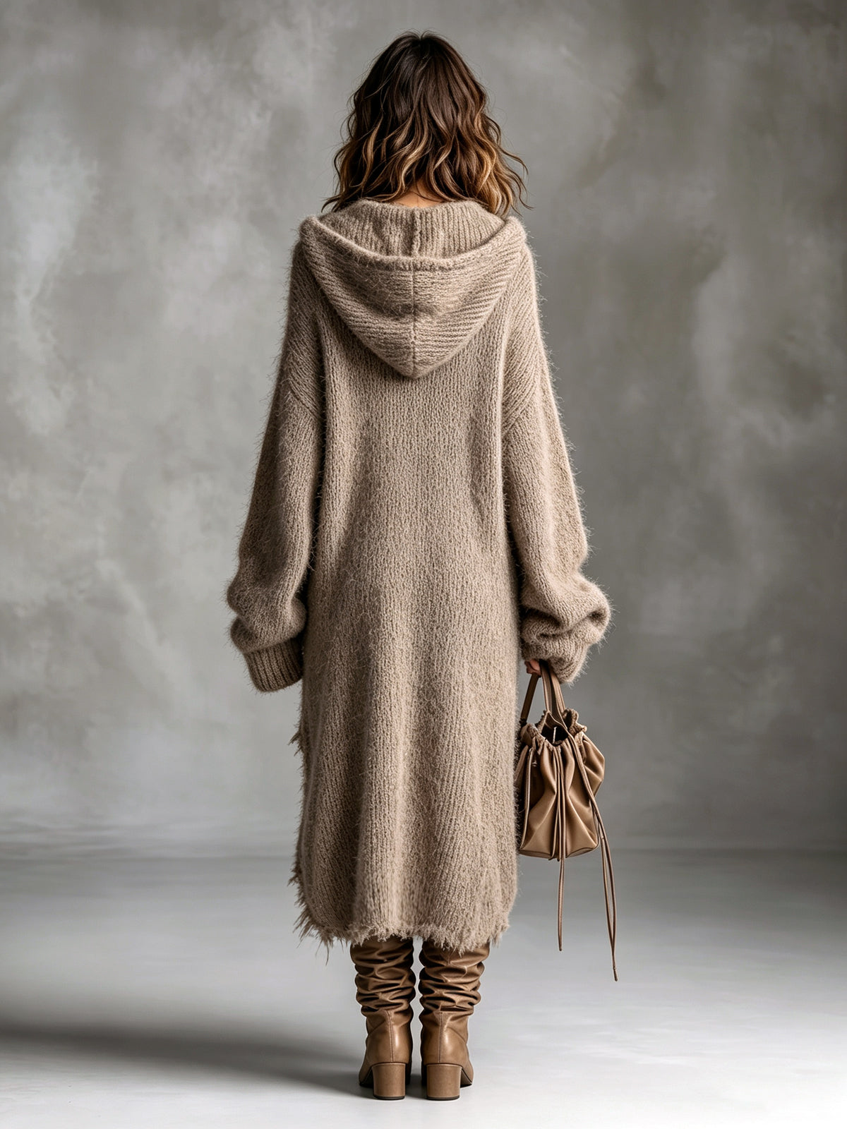 Mathilde knit midi dress, side view