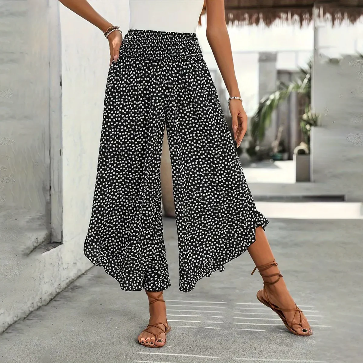 Sophie | Flowy Wide-Leg Pants