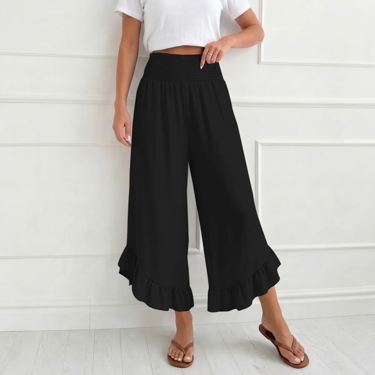 Sophie | Flowy Wide-Leg Pants
