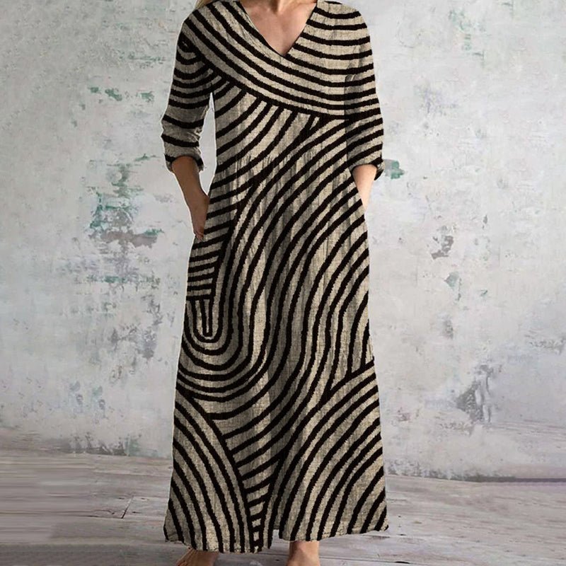 Yassi | Timeless Striped Dress