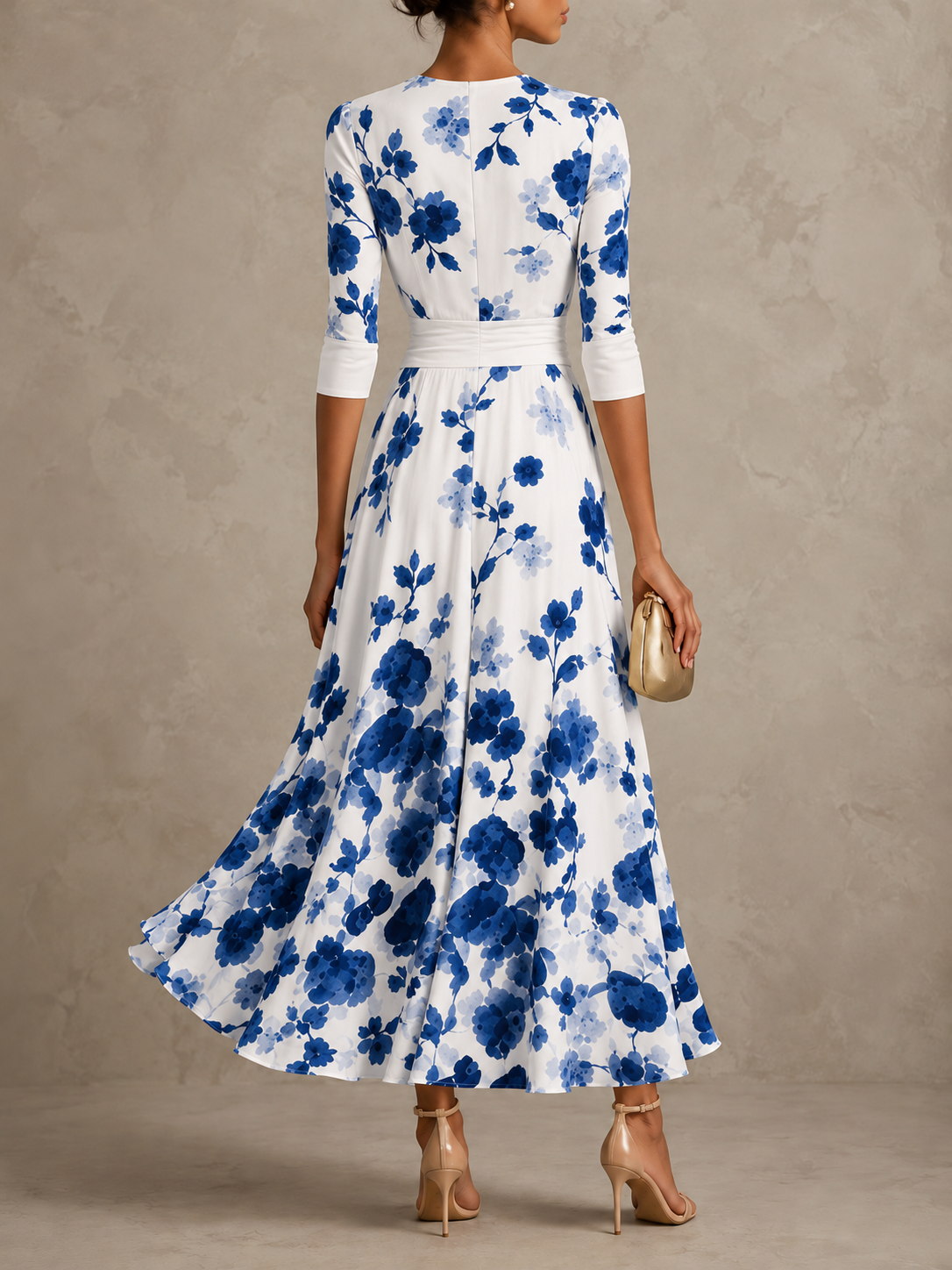 Ysa | Chic Dress with Floral Print | Maxi Dress