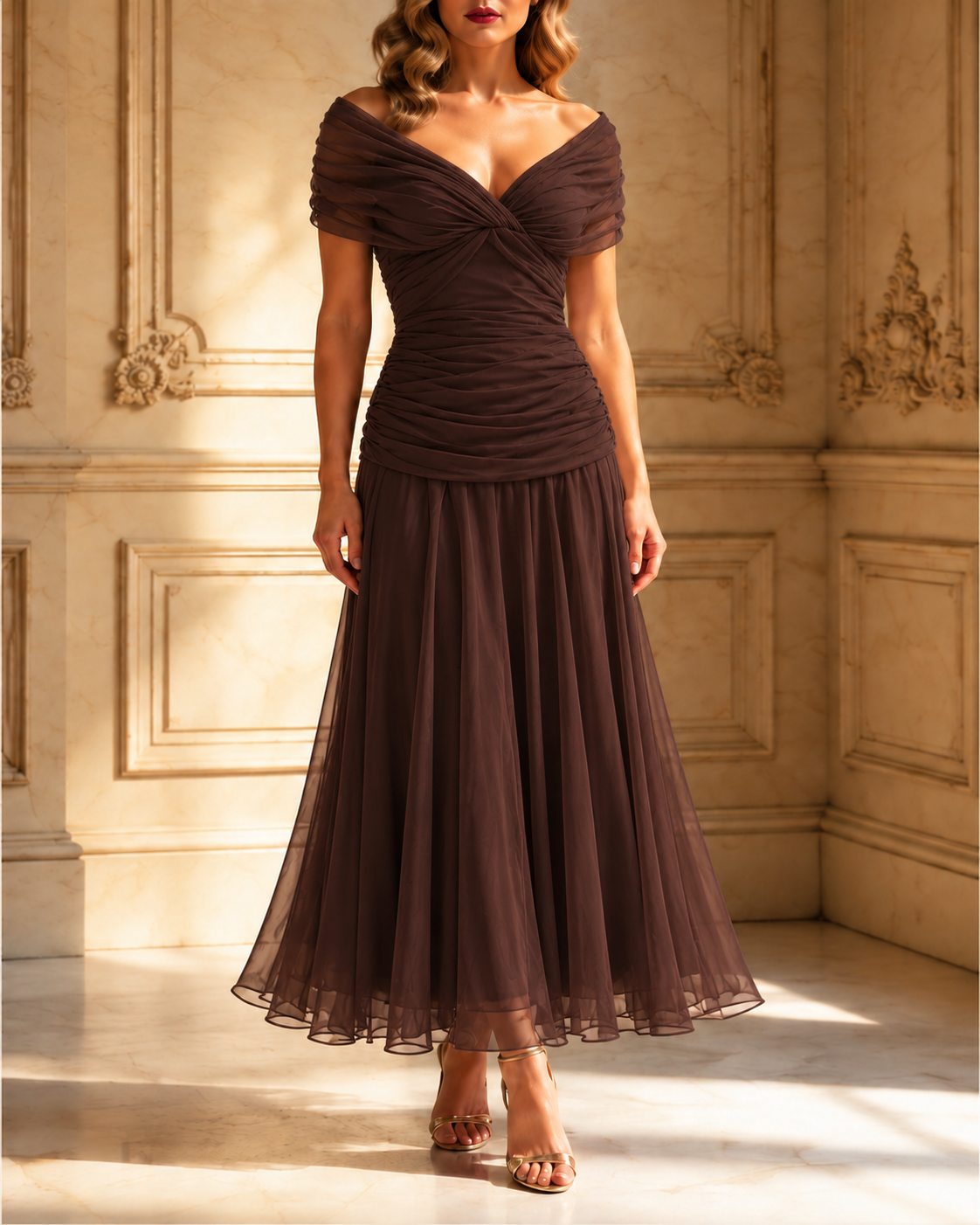 Calen | Flow Midi Dress