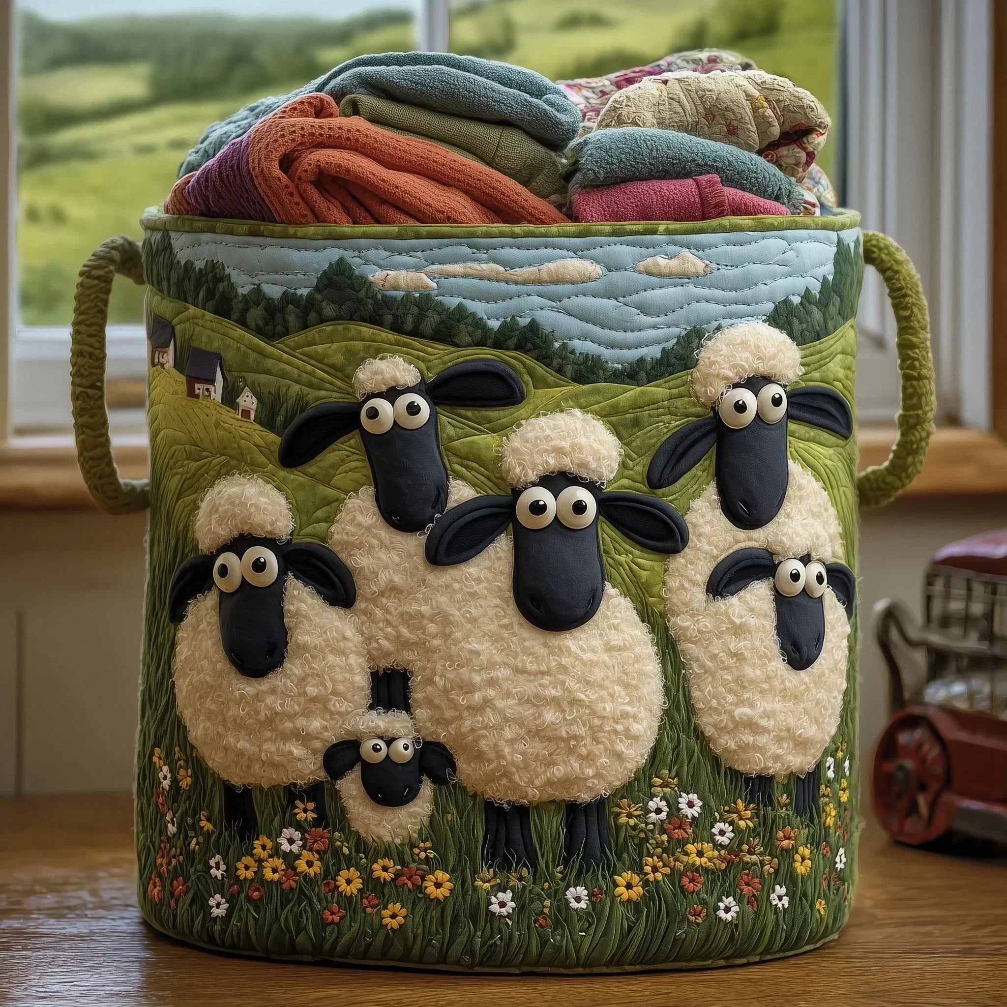 Marta | Charming Quilted Basket