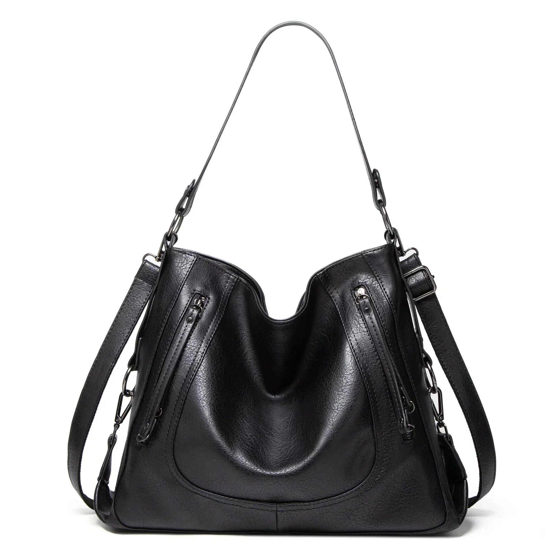 Evening Glow | Luxe Leather Bag