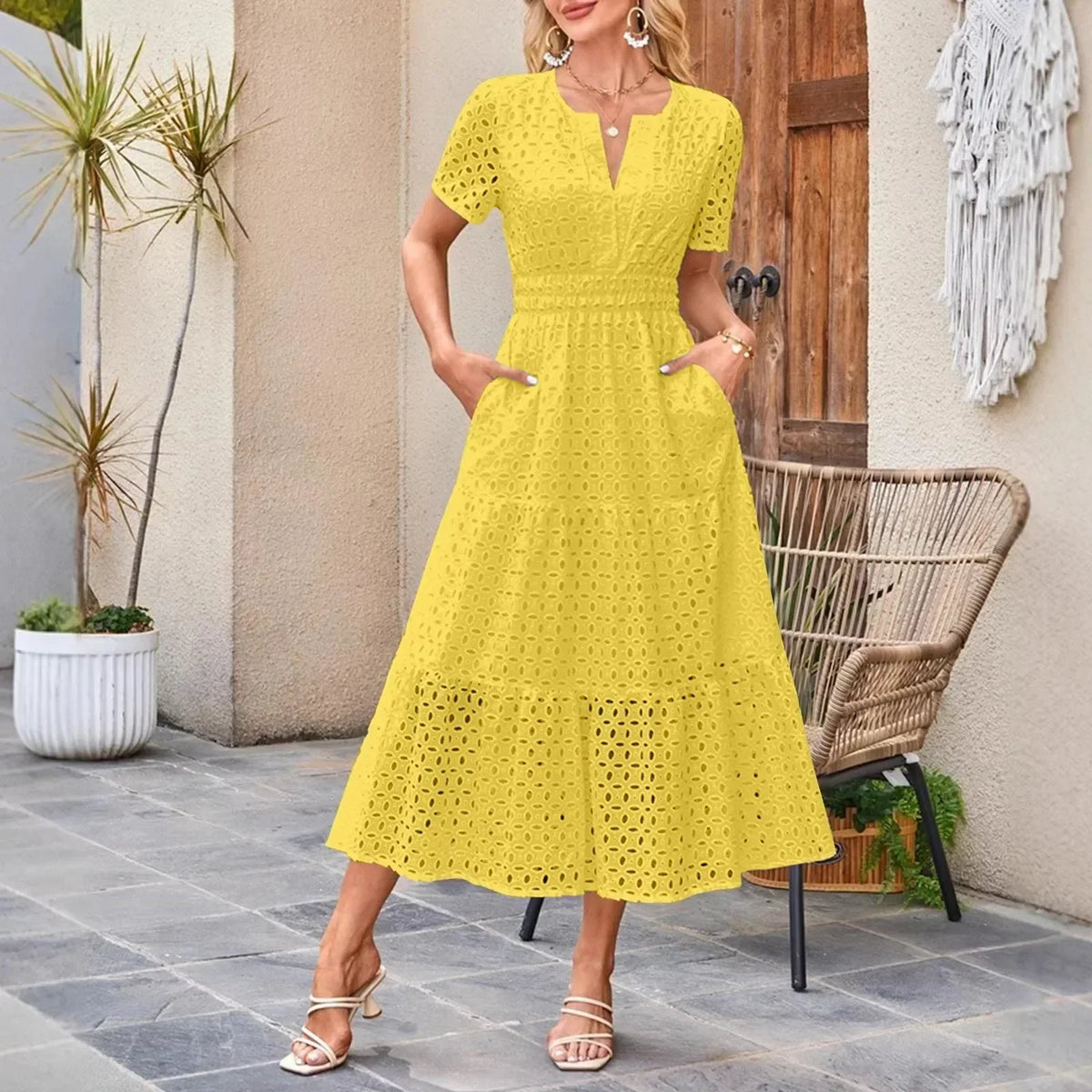 Lorraine | Elegant Lace Dress