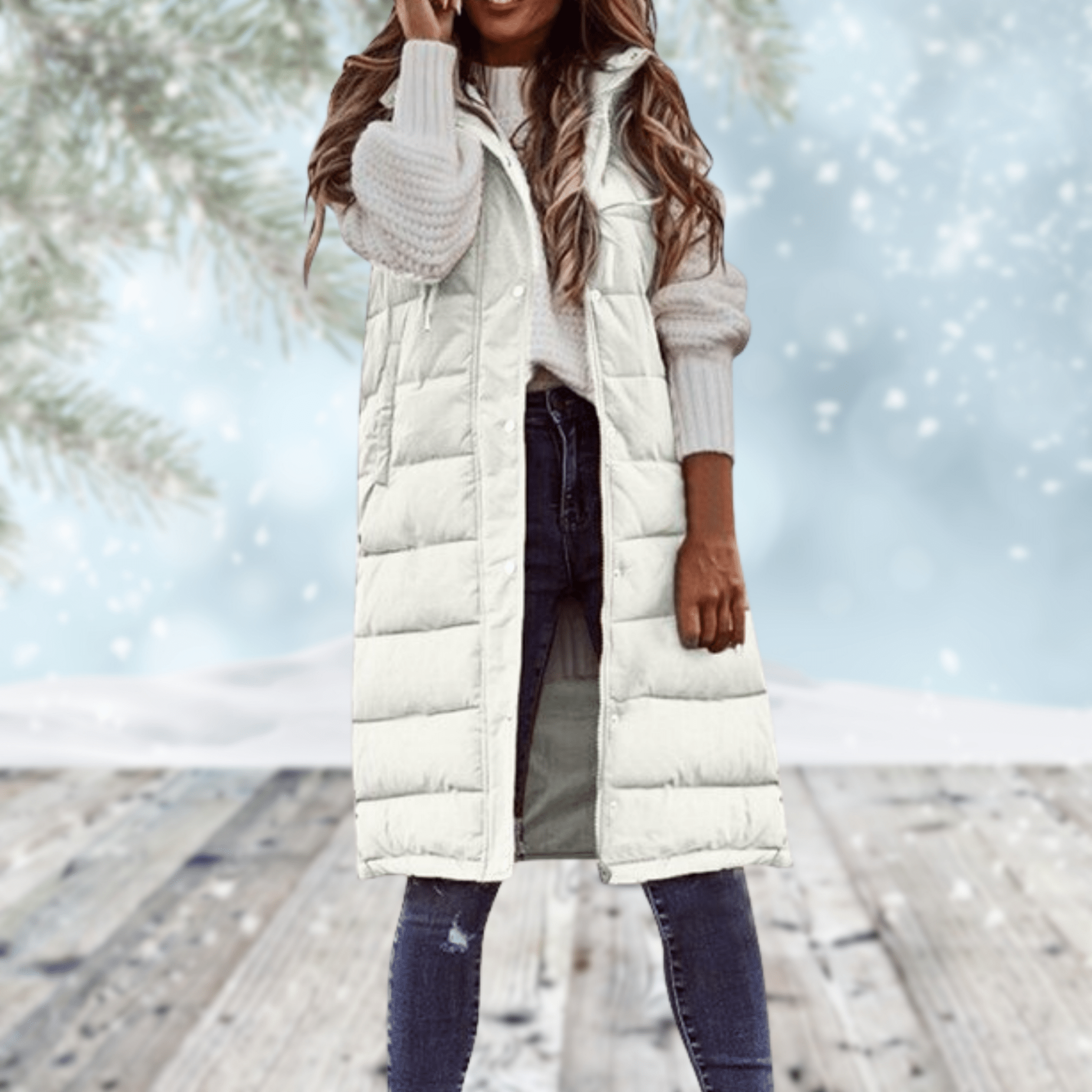 Evelyn | Sleek Long Coat