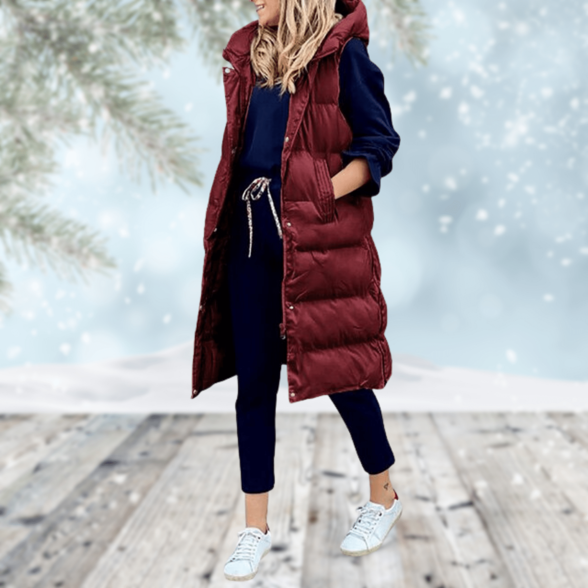 Evelyn | Sleek Long Coat