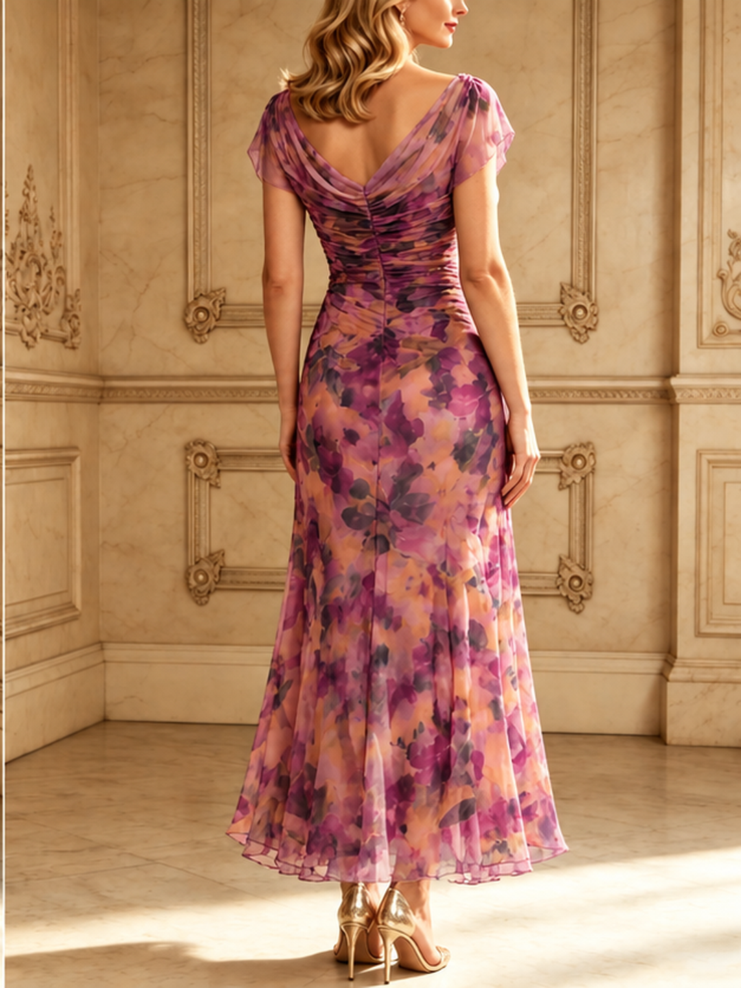 Calen | Flow Midi Dress