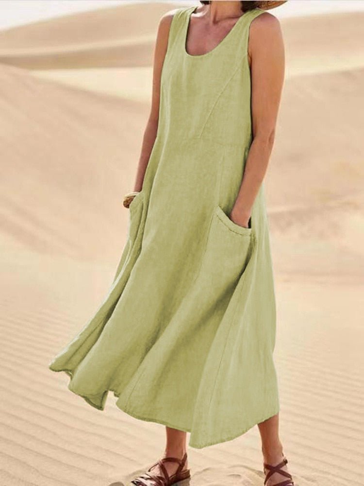 Clarisse | Breezy Midi Dress
