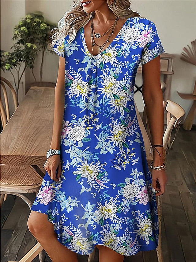 Amala | Coastal Bloom Mini Dress