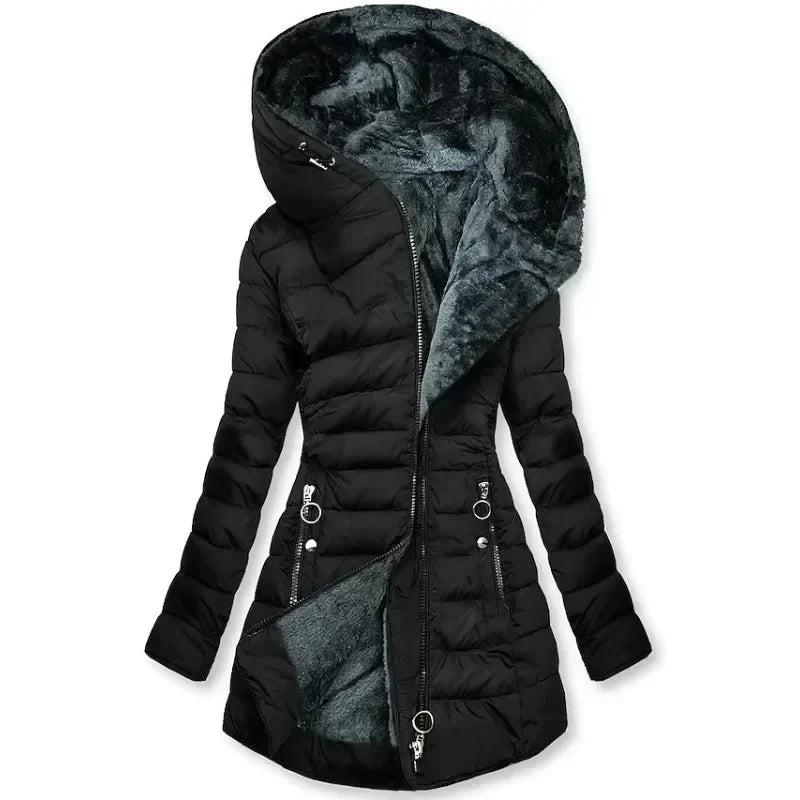 Keana | Fur Lined Hooded Jacket