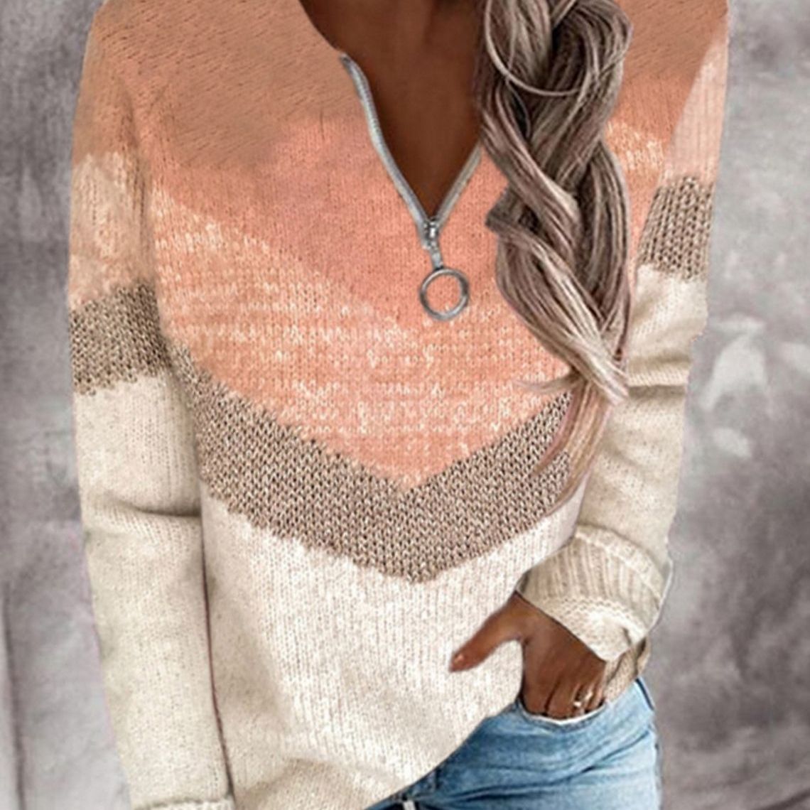 Suzie | cozy Zip Pullover