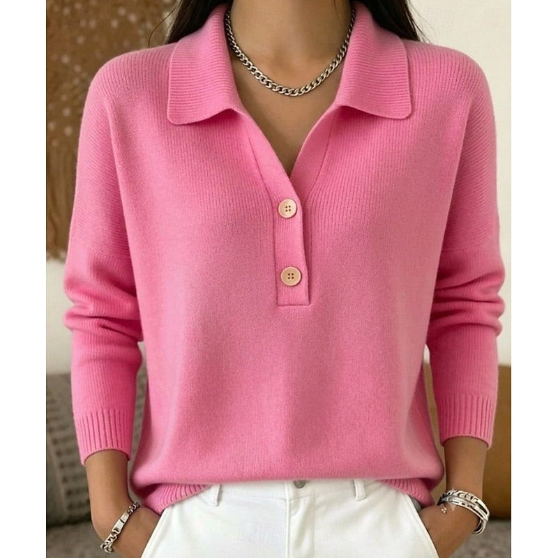 Eliza | Refined Collar Pullover