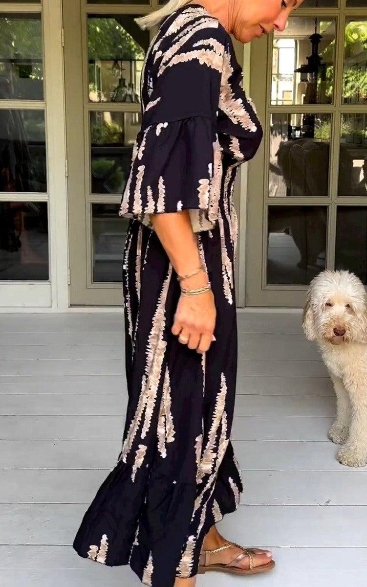 Macey | Timeless Print Maxi