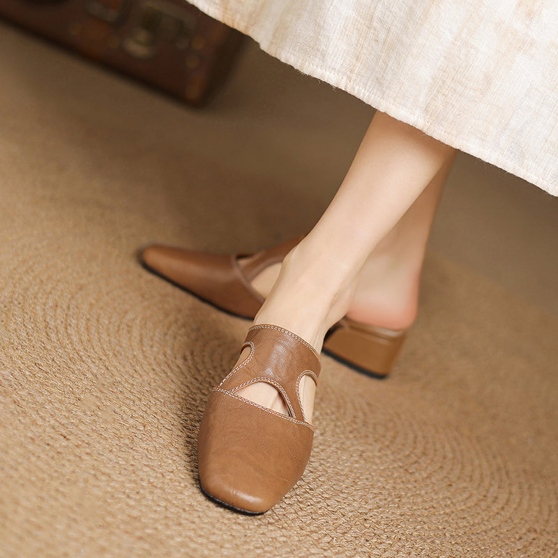 Dessa | Vegan Leather Mules