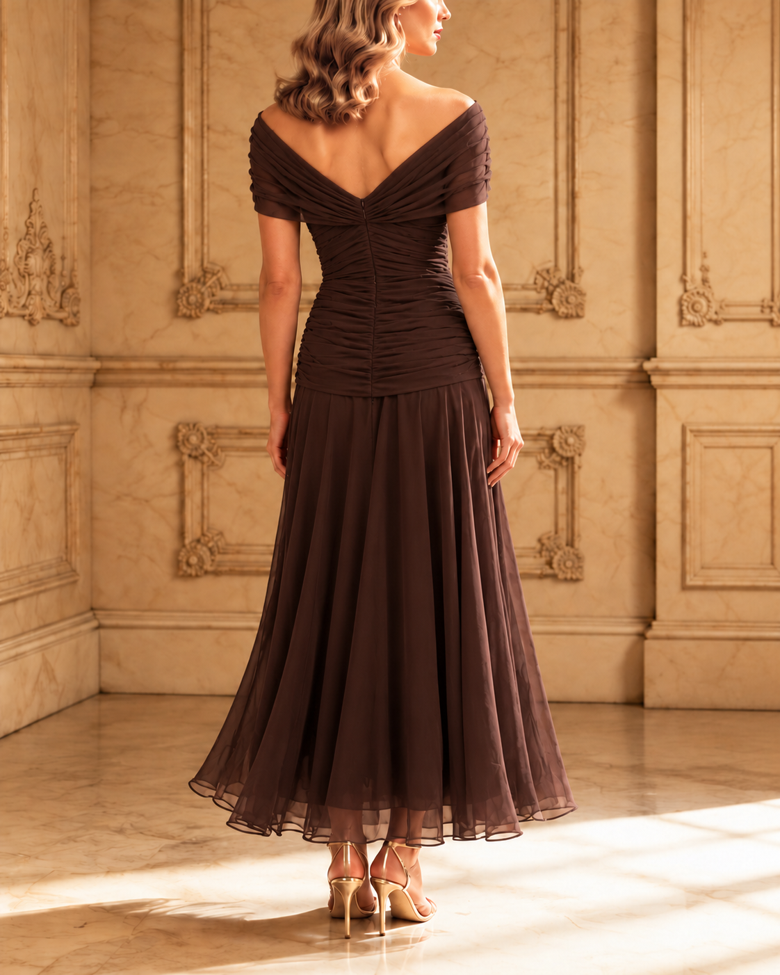 Calen | Flow Midi Dress