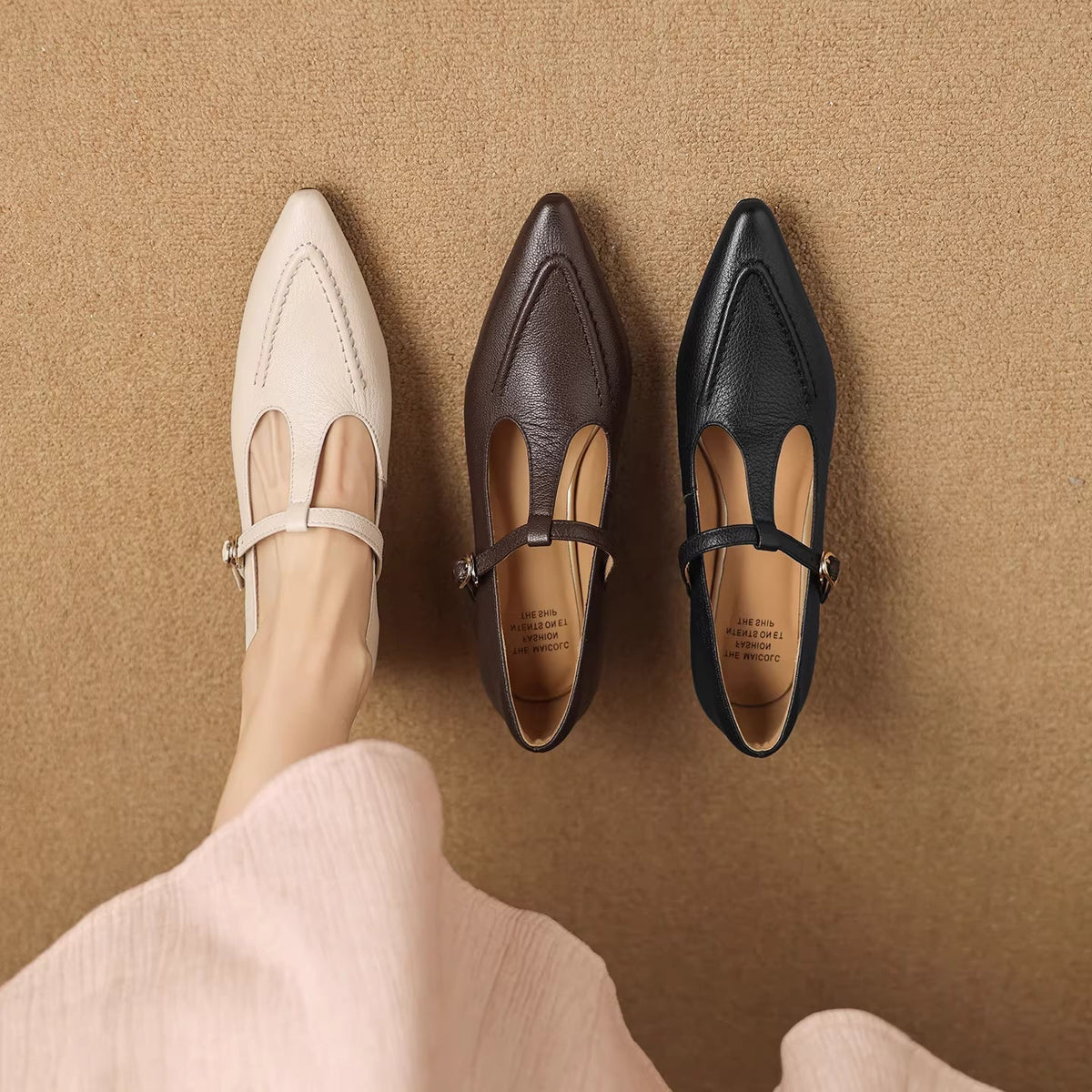 Tirea | Vegan Leather Heels