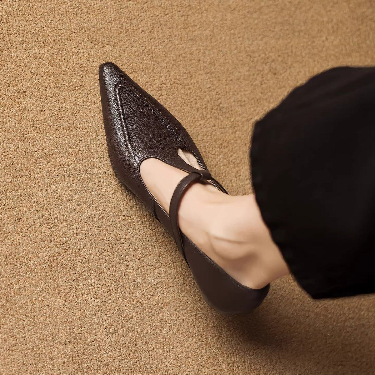 Tirea | Vegan Leather Heels
