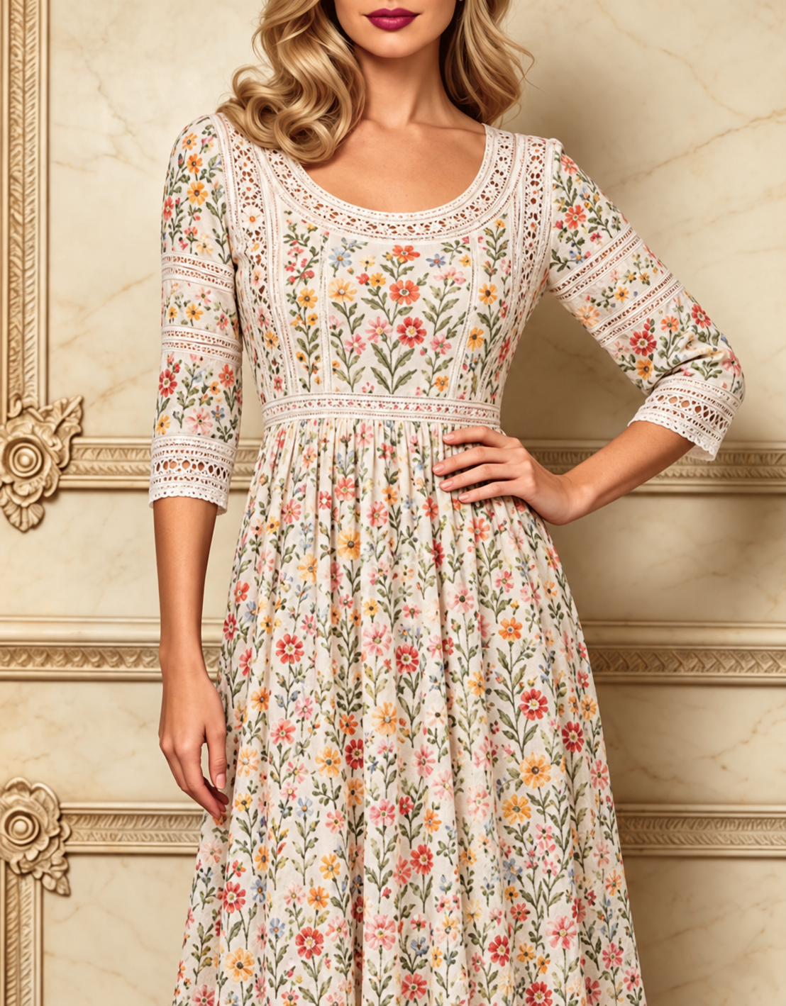 Meadow | Charm Midi Dress