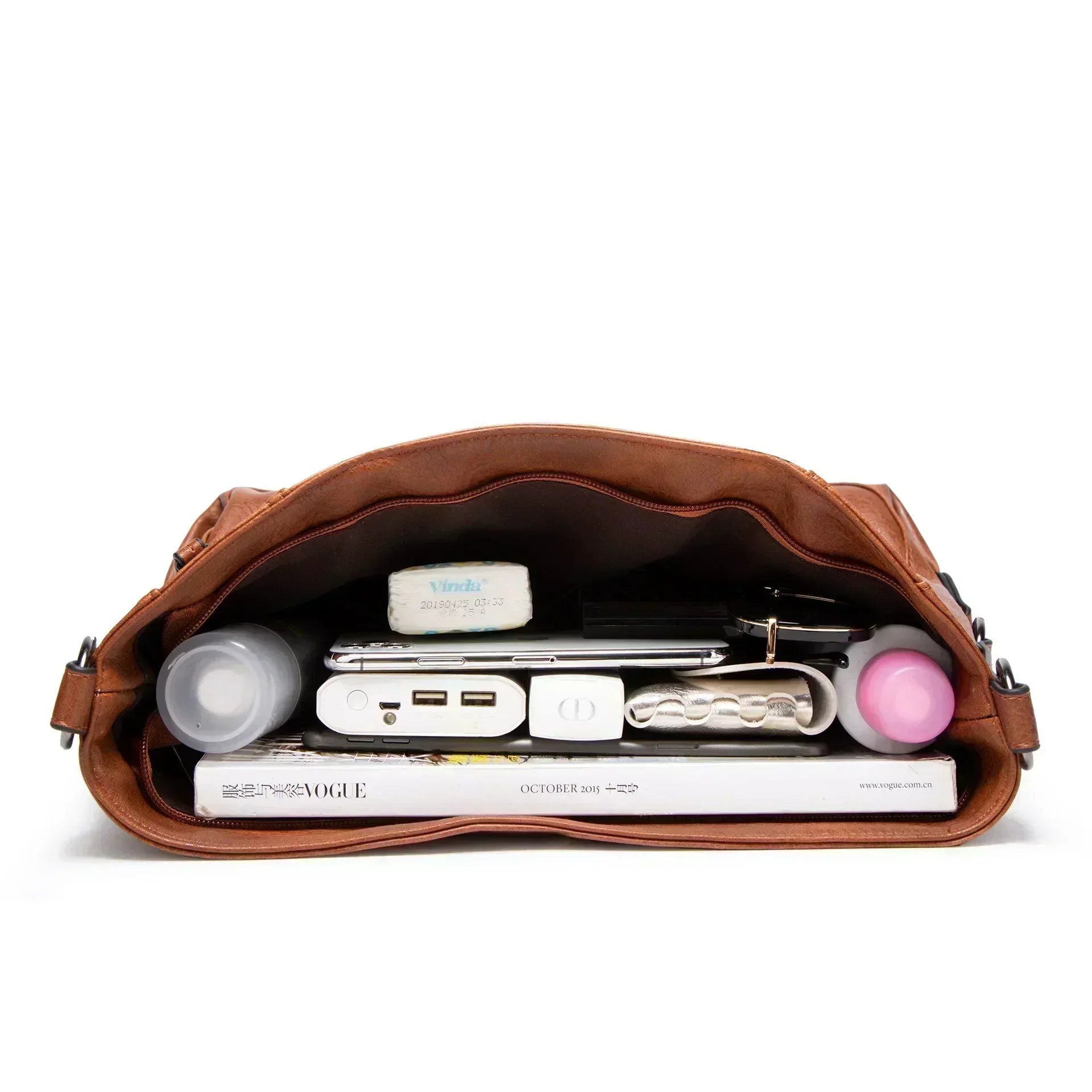 Evening Glow | Luxe Leather Bag