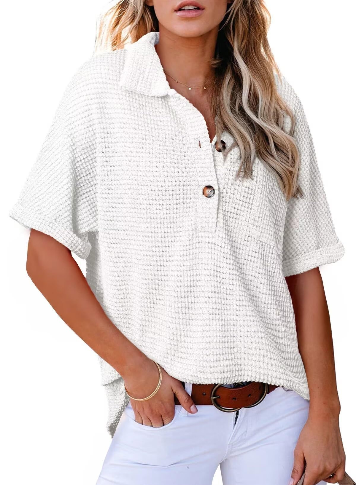 Solen | Waffle Knit  Shirts