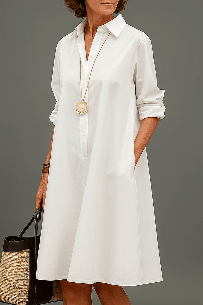 Wilma – Premium Elegant Midi Dress for Timeless Style