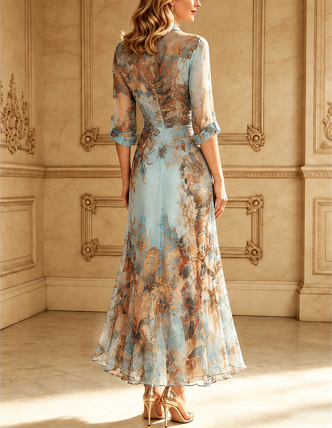 Lorna | Mediterranean Shirt Dress