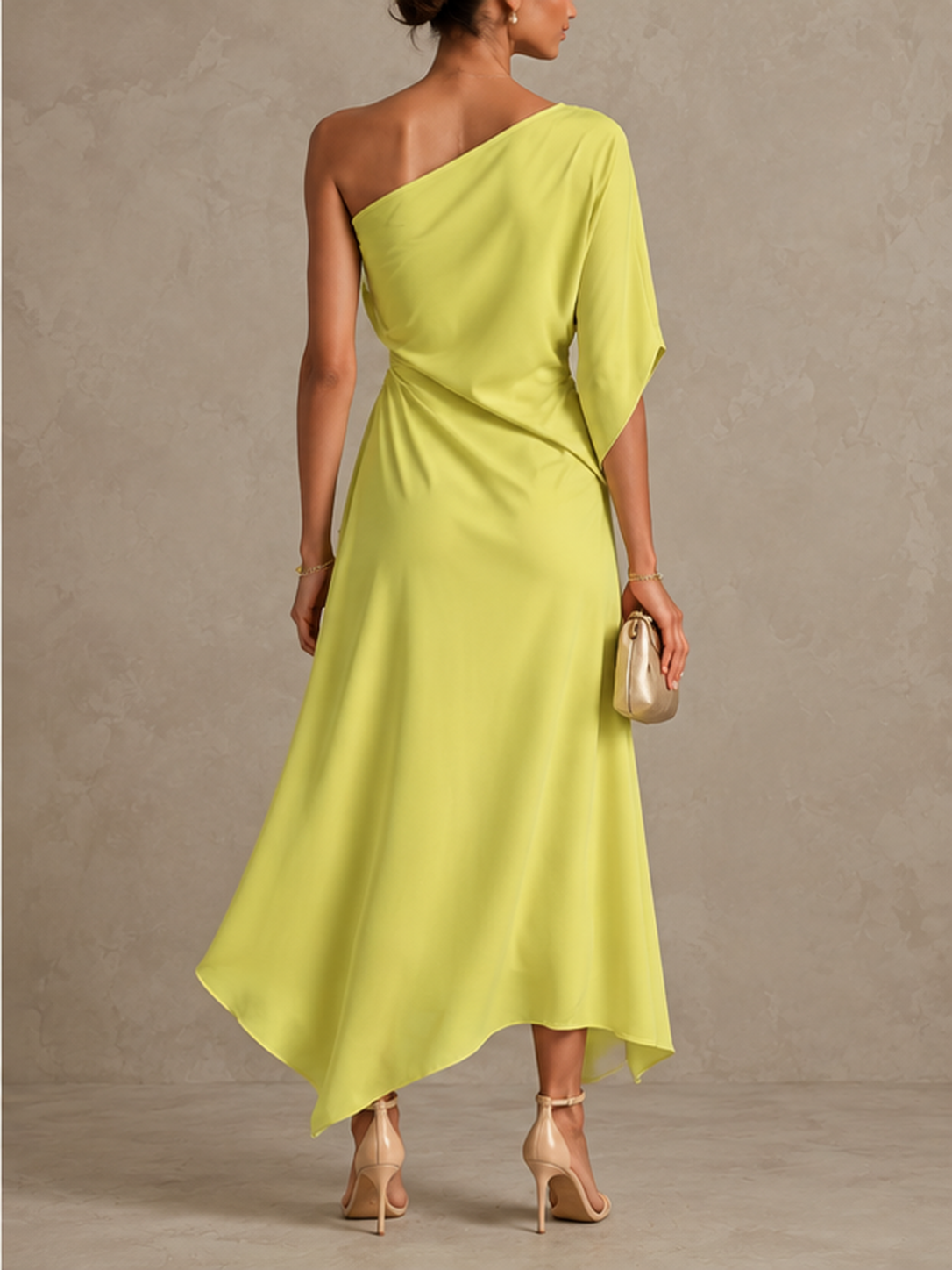 Camila – Elegant Asymmetrical Dress | Maxi Dress